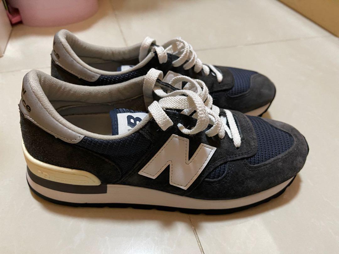 New Balance 990 M990N 990v1 US7 Navy Colour 990v2 990v3 990v4 990v5 992 993  996, 男裝, 鞋, 波鞋- Carousell
