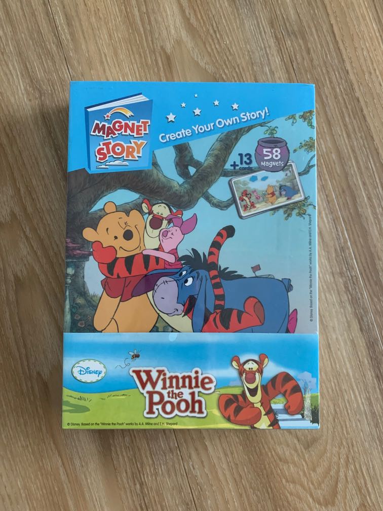 NEW Winnie the Pooh magnet story, Hobbies & Toys, Toys & Games on Carousell