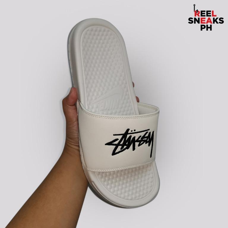 Nike benassi stussy slides hot sale