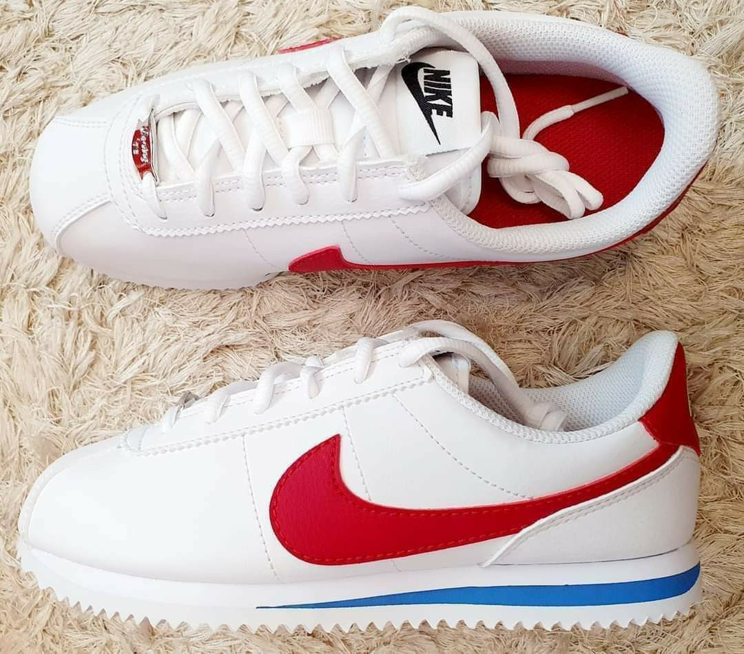 Cañón Pendiente éxito Nike Cortez Basic 'Forrest gump'. Women's/Youth sizes. 4Y-7Y (5, 5.5, 6,  6.5, 7, 7.5, 8 US for women)2900. Before: 4000, Women's Fashion, Footwear,  Sneakers on Carousell
