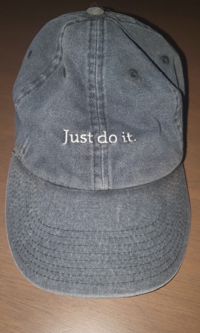 denim nike hat