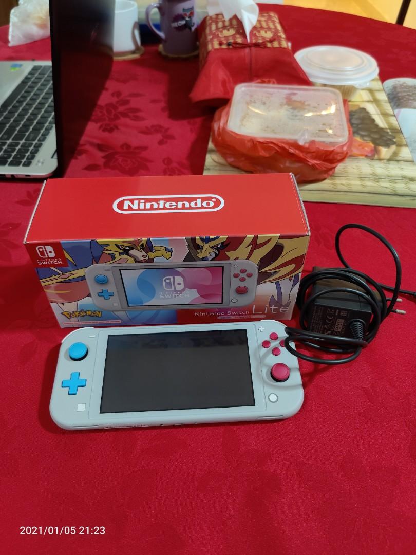 Nintendo Switch Lite Pokemon Sword And Shield Limited Edition Toys Games Video Gaming Consoles On Carousell