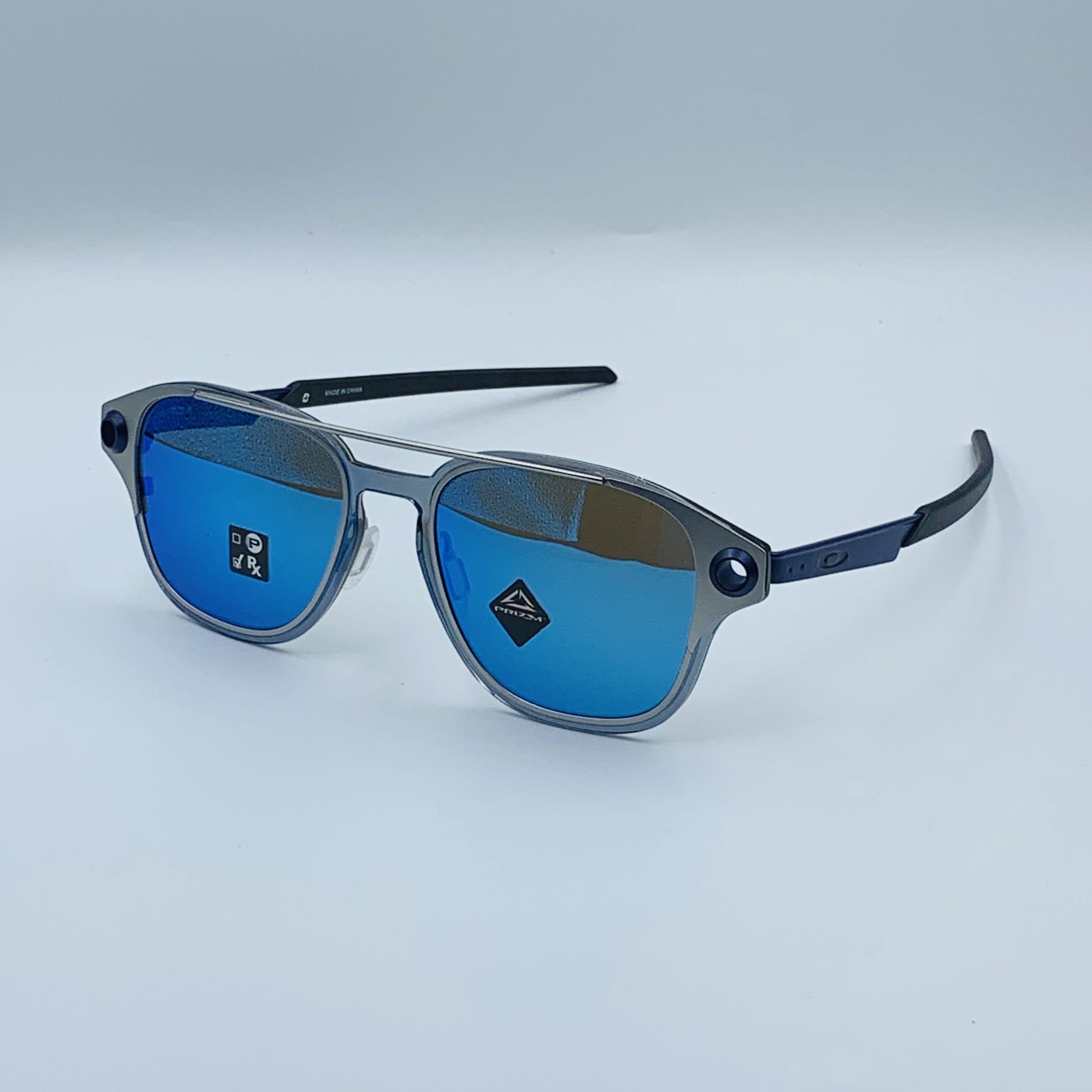 Oakley Coldfuse Titanium Prizm Sapphire Satin Chrome Men s