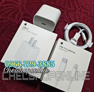 Original Apple 20WATTS adaptor & USB-C to Lightning Cable