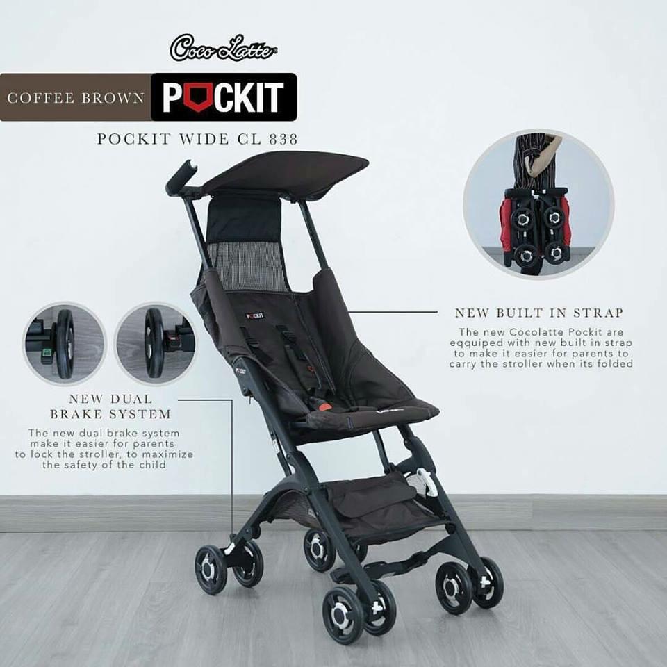 stroller pockit urbini