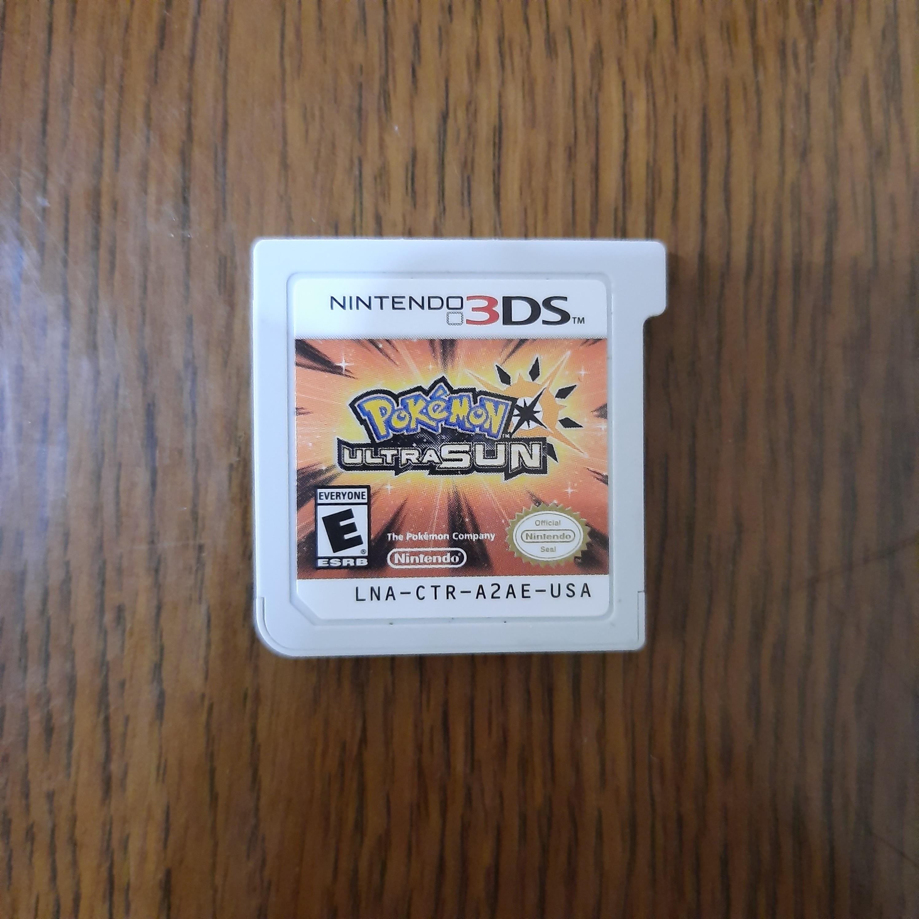 Pokemon ultra sun sales cartridge