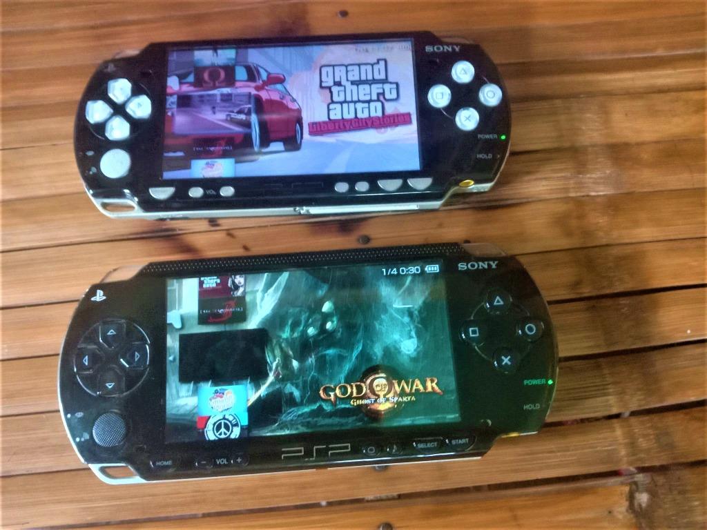 Psp 1000 00 Black 0 Games Installed Video Gaming Video Game Consoles Others On Carousell