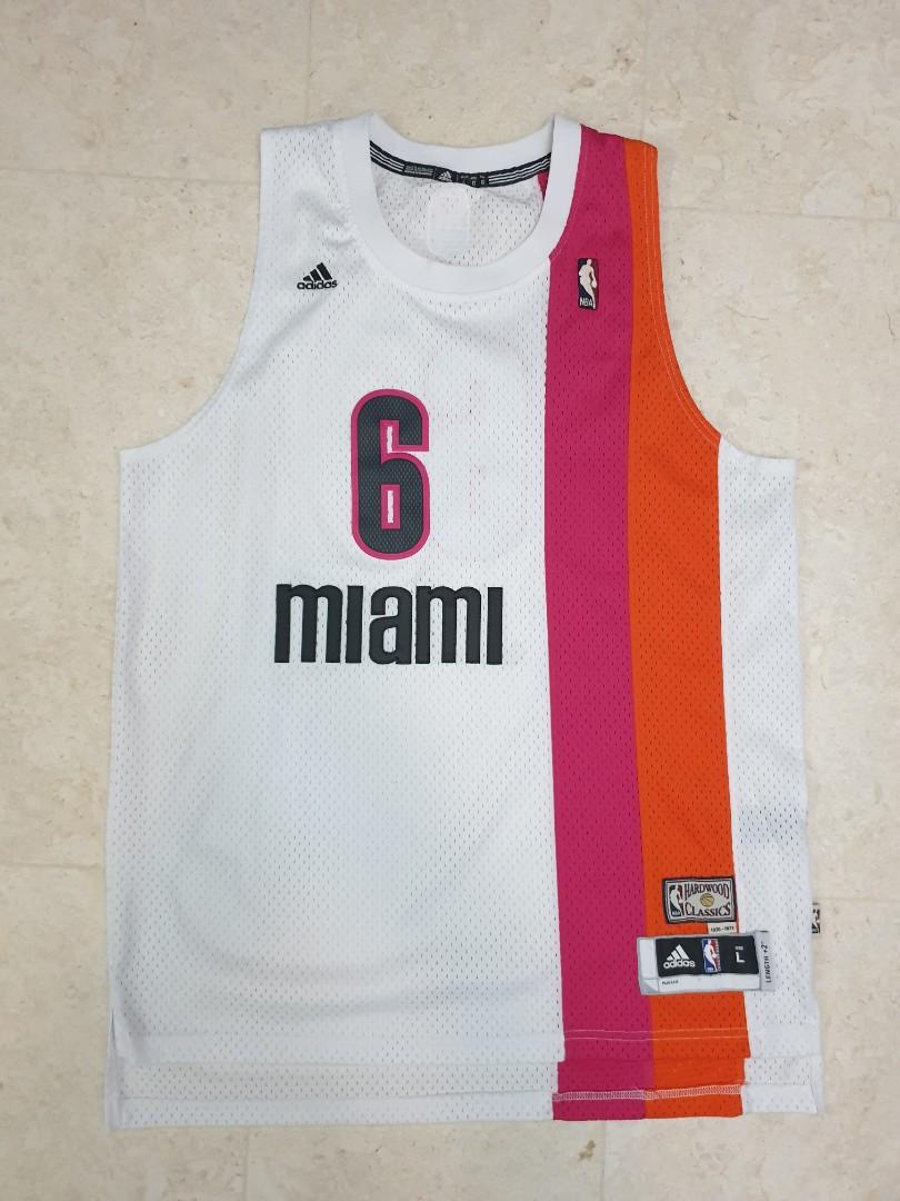 Rare Authentic Adidas NBA Men's Miami Floridians Swingman Jersey ...