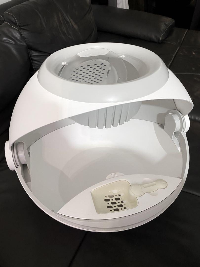 Round Litter Box, Pet Supplies, Homes & Other Pet Accessories on Carousell