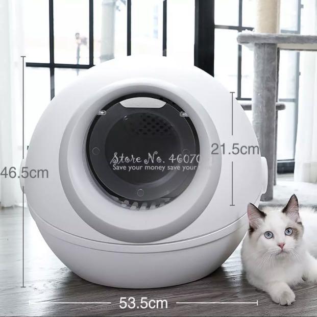 Round Litter Box, Pet Supplies, Homes & Other Pet Accessories on Carousell