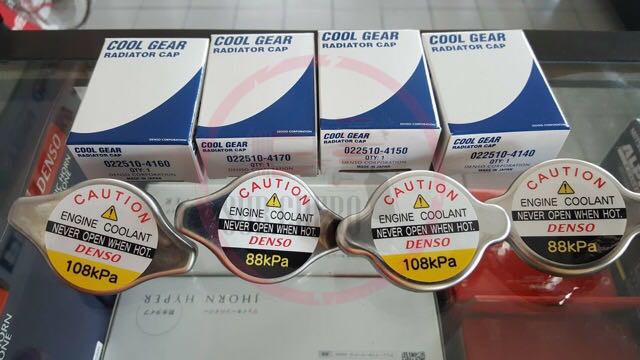 SC434 Penutup cover Original DENSO COOL GEAR RADIATOR CAP R124 R125 ...