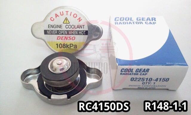 SC434 Penutup cover Original DENSO COOL GEAR RADIATOR CAP R124 R125 ...