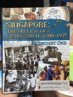 Sec 1 History Textbook lower secondary 