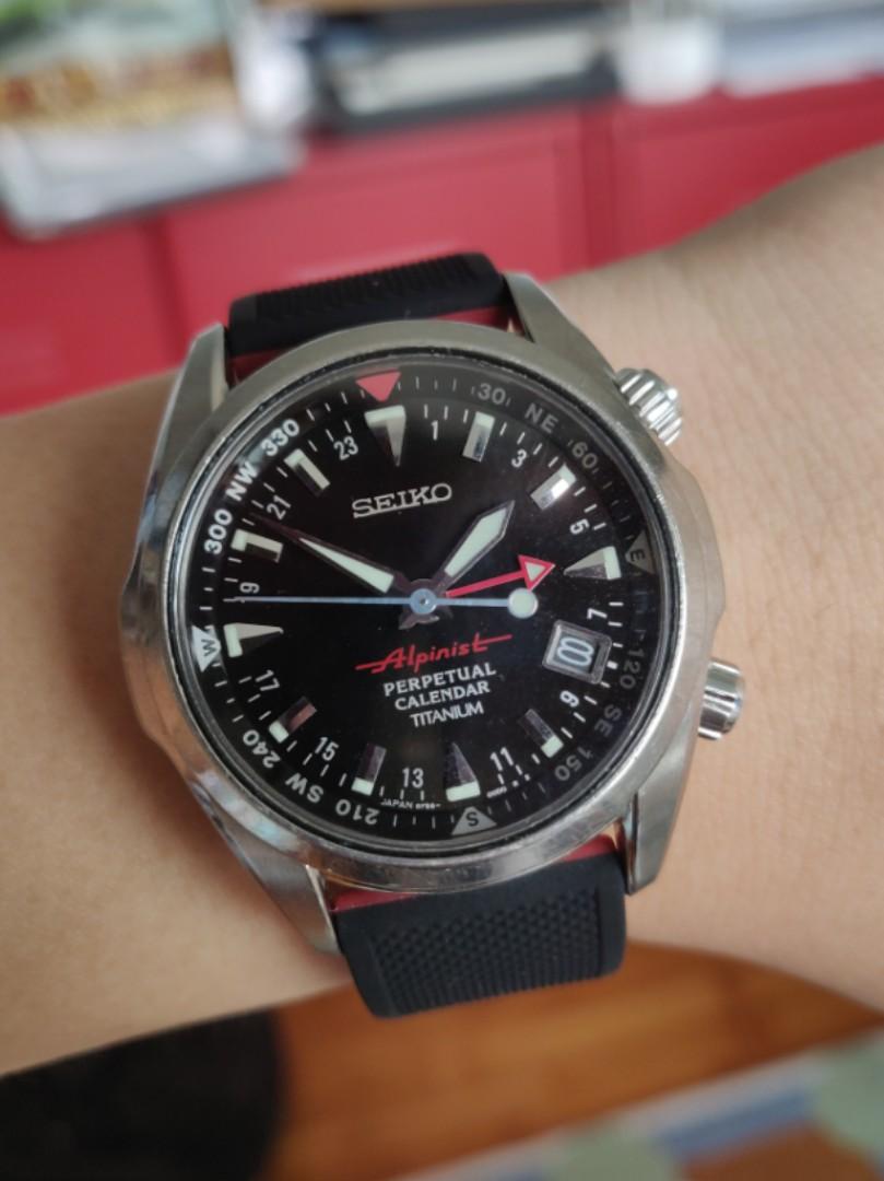 Seiko Alpinist 8F56 SBCJ019, Men's Fashion, Watches & Accessories, Watches  on Carousell