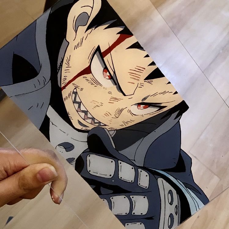 Shinra Kusakabe Fire Force Glass Painting Hobbies Toys Collectibles Memorabilia J Pop On Carousell If you like what i do please support me on my instagram and tiktok @weeboutu. shinra kusakabe fire force glass painting