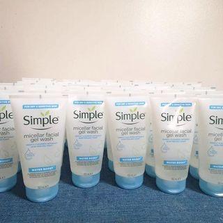 simple micellar gel wash ph