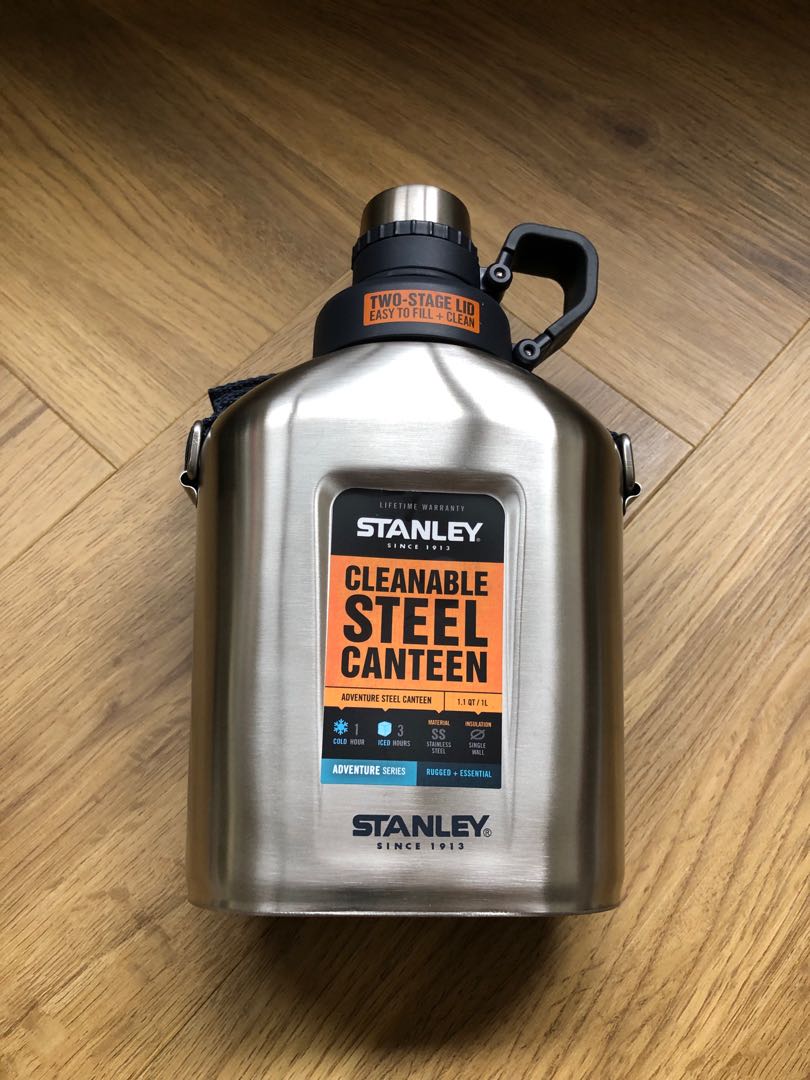 Stanley adventure steel canteen 1L, Everything Else on Carousell