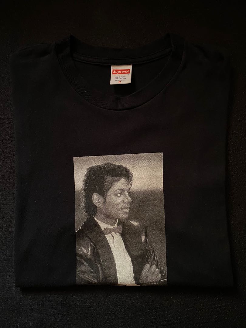 Michael jackson supreme tee store