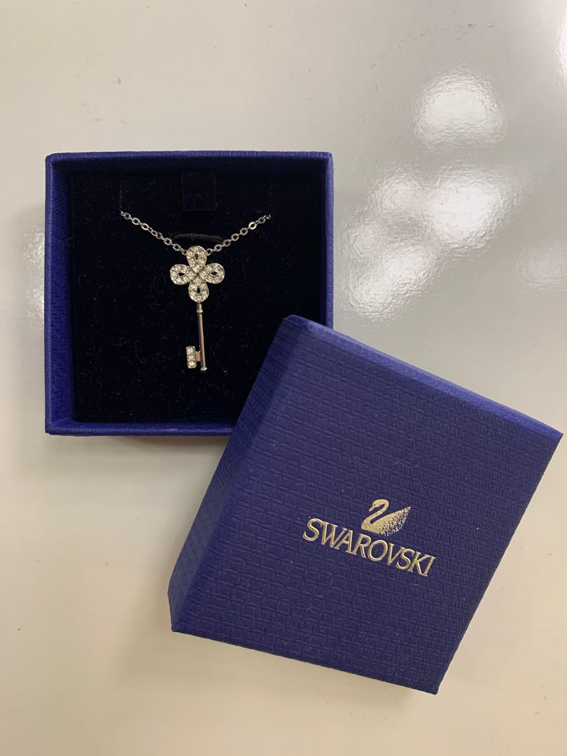 Swarovski lady sales key pendant