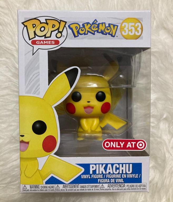 Target Exclusive Pokemon Pikachu Funko Pop Hobbies Toys