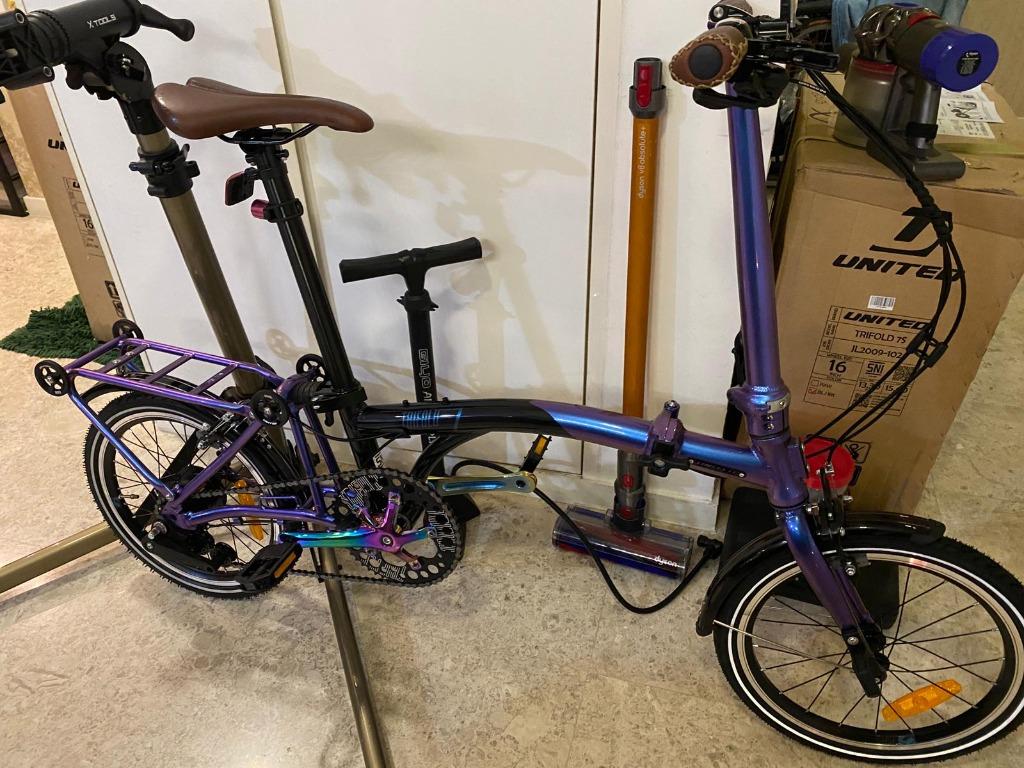 united trifold bike