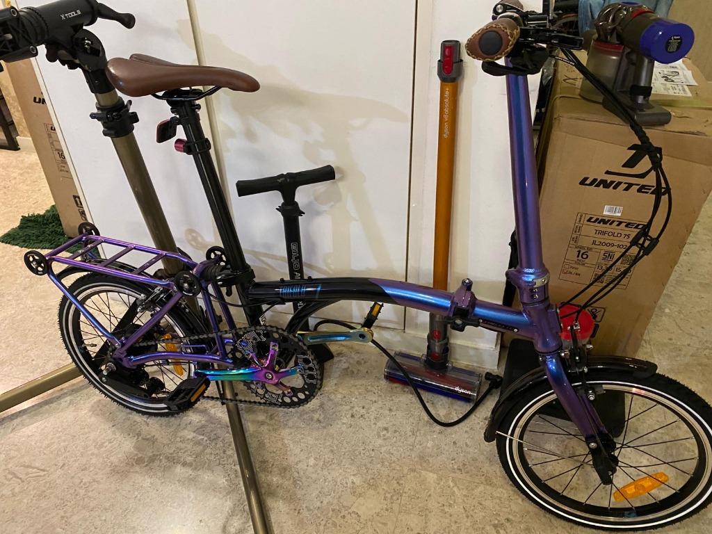READY STOCK Trifold 7speed Alloy Foldable Bicycle by United Bike