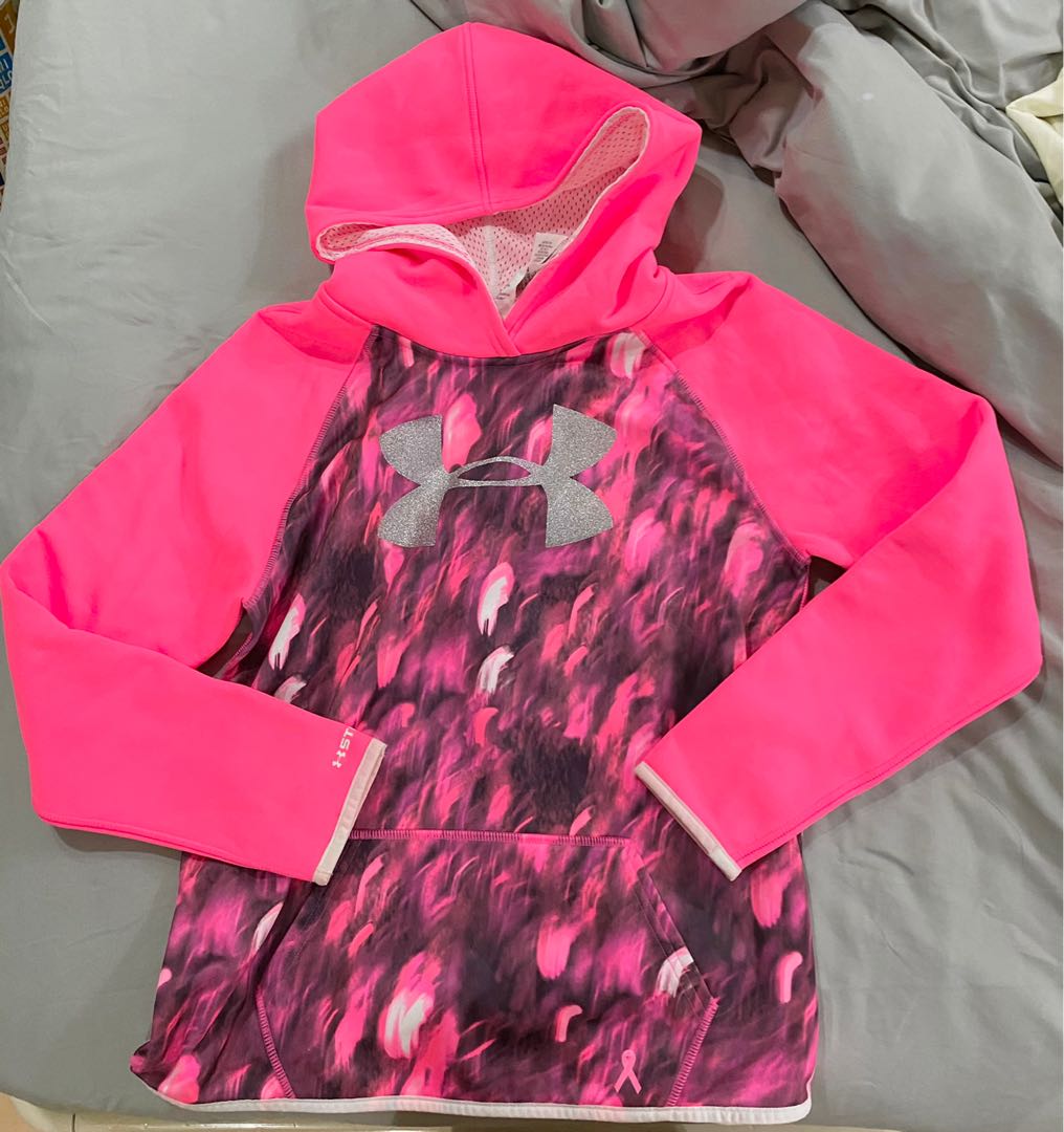 under armour neon hoodie