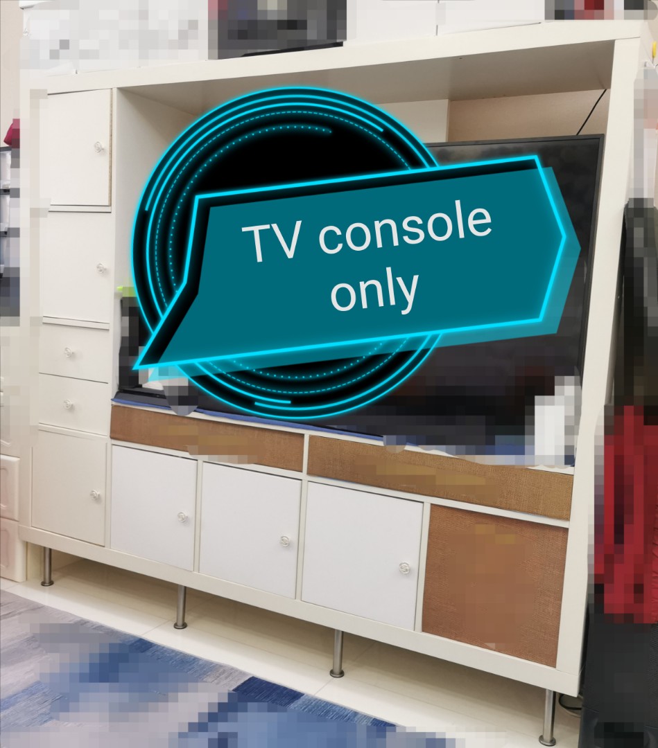 Used IKEA Lappland TV with doors & legs