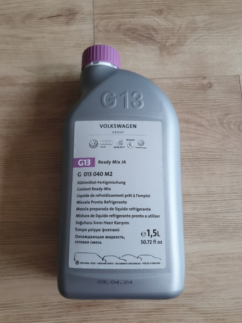 Volkswagen/Skoda G13 Coolant Mix, Car Accessories, Car Workshops & Services  on Carousell