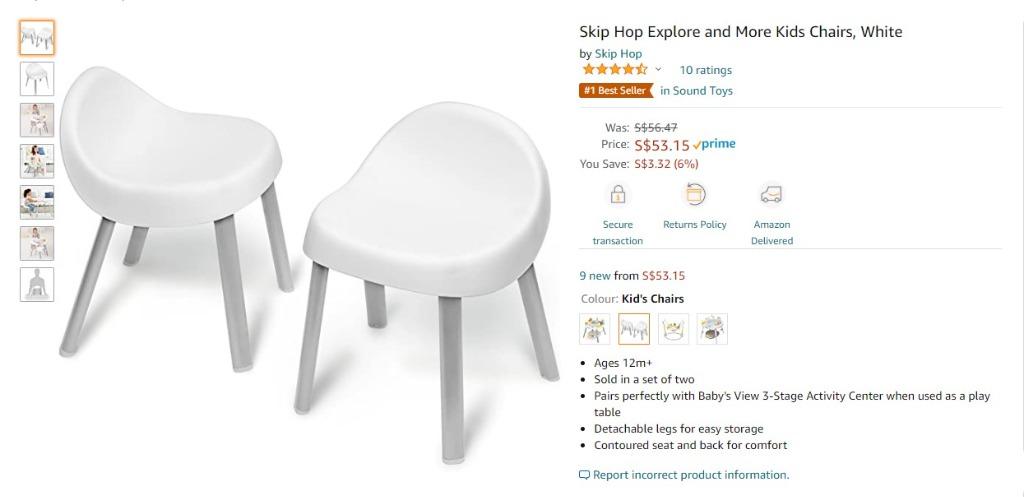 W MATCHING CHAIRS WORTH 50 Skip Hop Explore More Baby View Activity Centre with matching chairs Babies Kids Baby Nursery Kids Furniture Kids Tables Chairs on Carousell