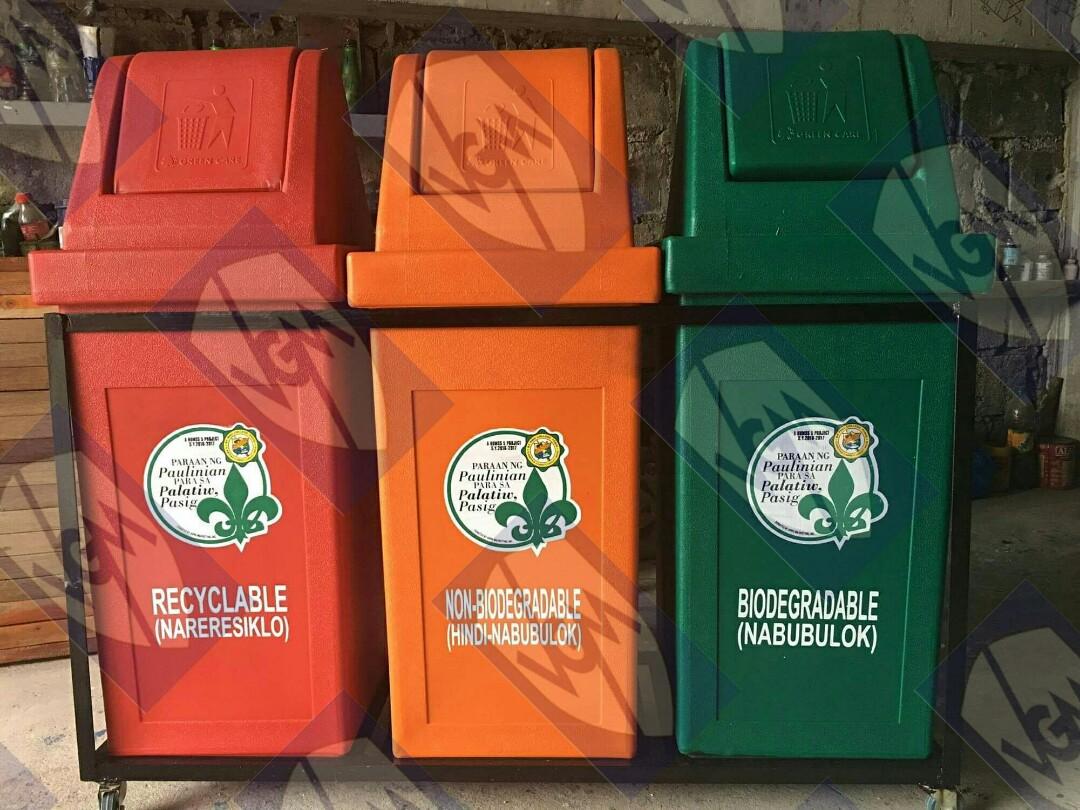 Waste Segregation Trash Bin (Category: Industrial Equipment) located in Valenzuela. Submitted by mdseverika1126 (Listing ID 1061301742, Image 3). Description: Waste Trash Bin 2types Door Swing Door/Swing Top Capacity 120lts 85lts 75lts 28lts Contact Details 09154367172/09283648903.