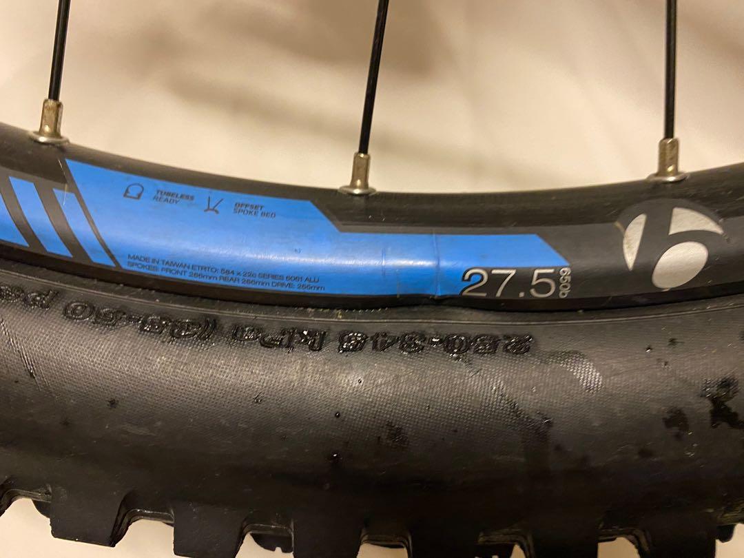 Bontrager duster elite tlr 27.5 hotsell specs