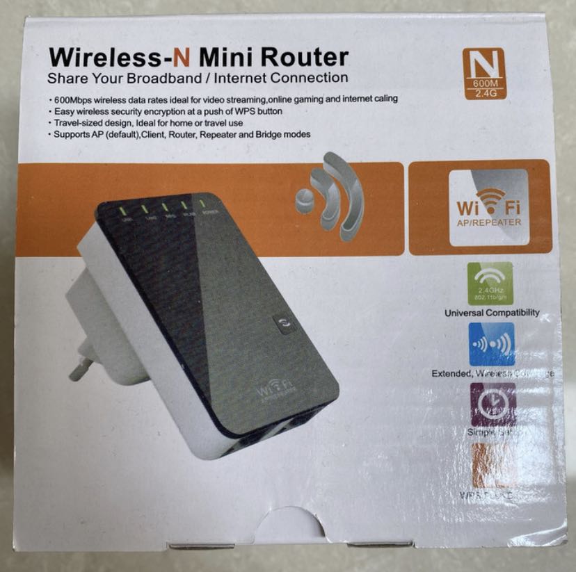Wireless-N Mini Router, Elektronik, Komputer, Lainnya di Carousell