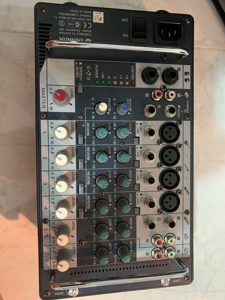 Yamaha stagepas cheap 300 mixer
