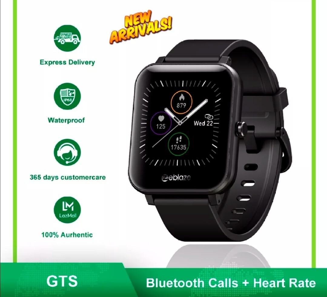 Zeblaze GTS Smartwatch Bluetooth Calling Heart Rate Blood Pressure