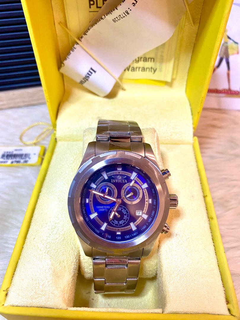SALE 100 AUTH BNIB INVICTA Men s 1560 II Collection Swiss