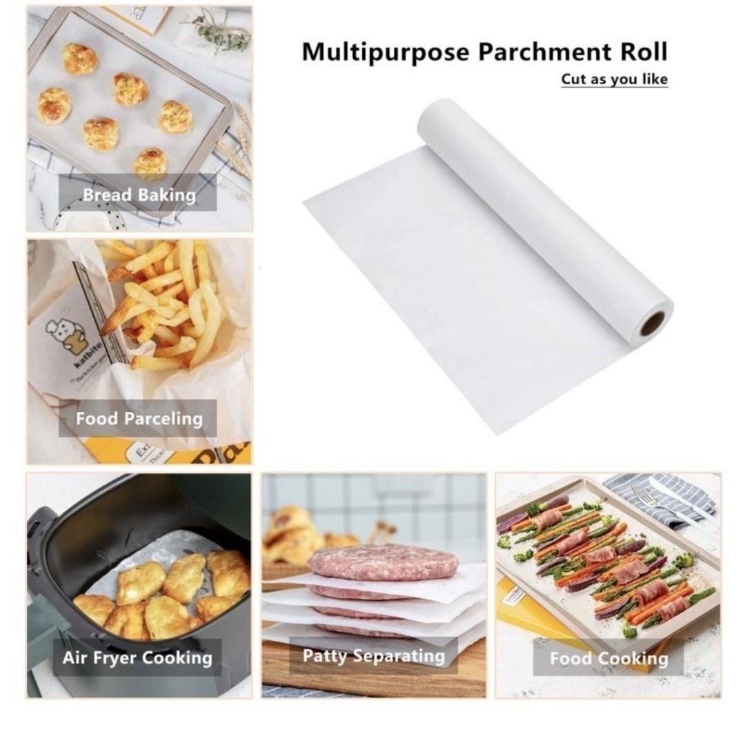 5m 10m Baking Paper Barbecue Double-sided Silicone Oil Paper Parchment  Rectangle Oven Oil Paper Baking Sheets Bakery Bbq Party - Baking & Pastry  Tools - AliExpress