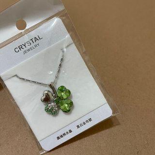 🍀幸運草銀色項鍊