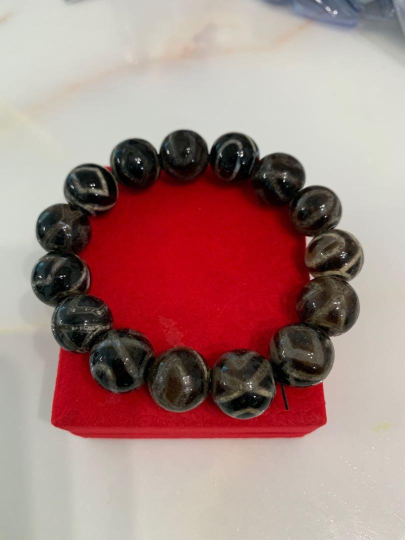 Dzi Bead 天珠手串龙眼天珠老珠, Women's Fashion, Jewelry