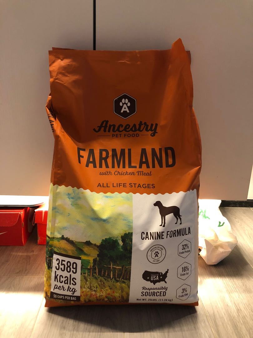 Ancestry online dog food