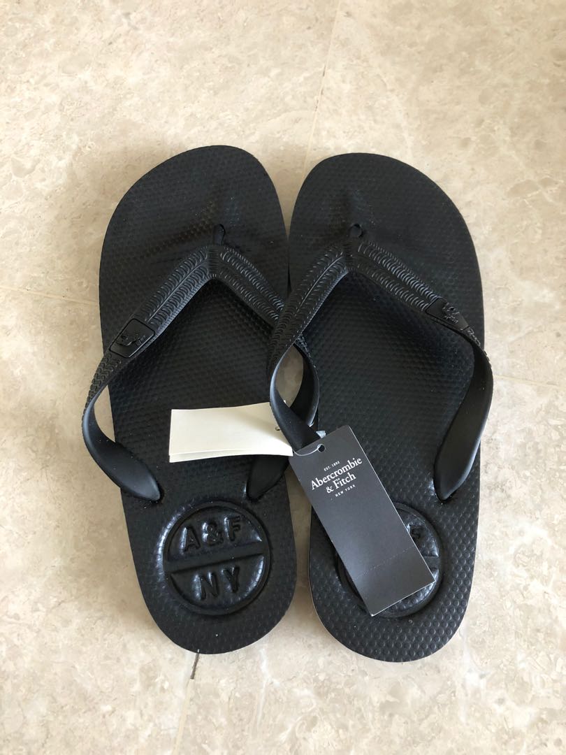 Abercrombie slippers, Men's Fashion, Footwear, Flipflops and Slides on ...