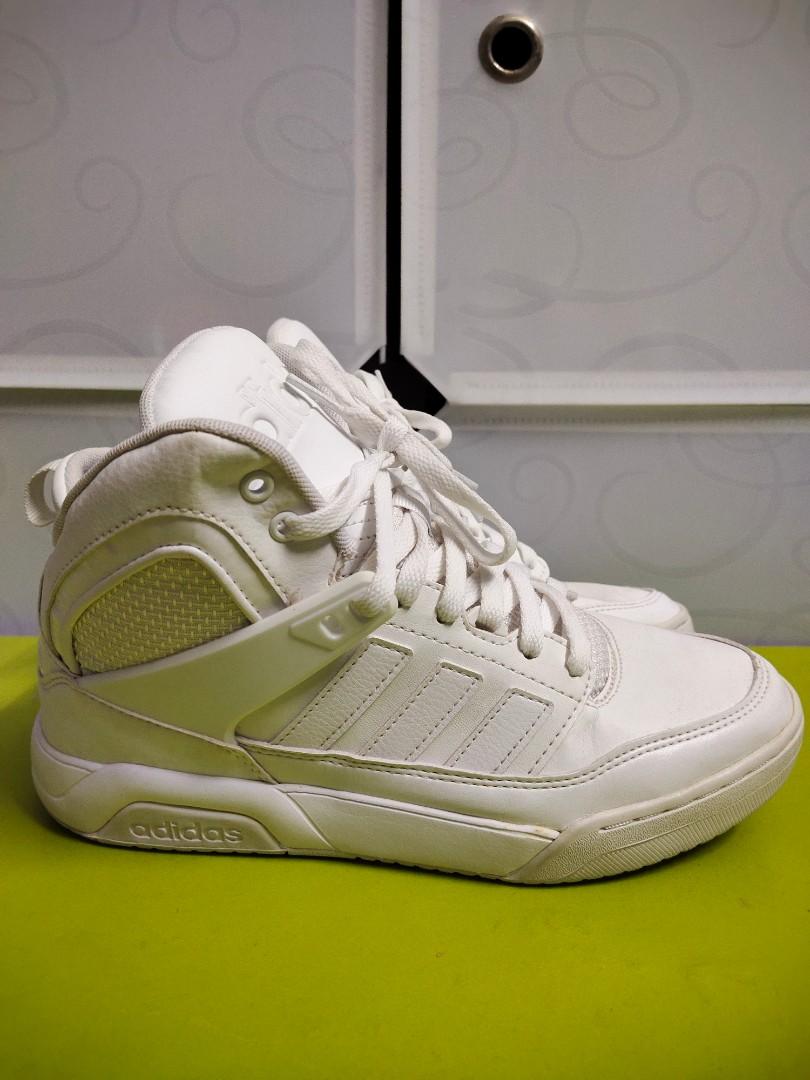 Adidas neo white high hot sale tops