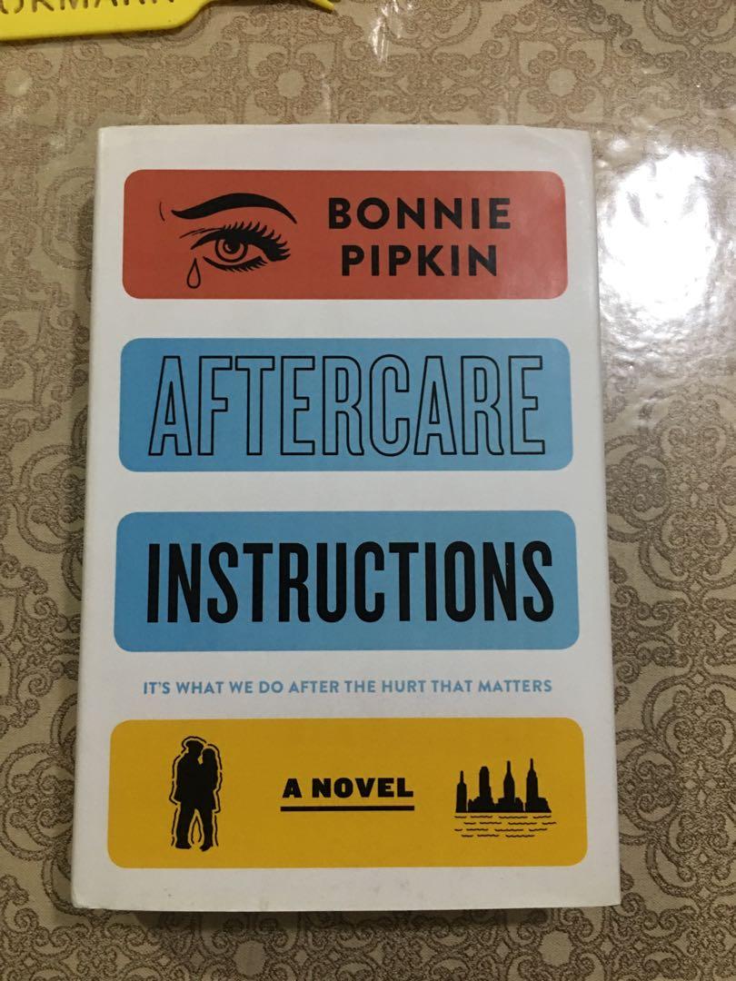 Aftercare Instructions - Bonnie Pipkin (Category: Storybooks) located in Quezon City. Submitted by v.gdb (Listing ID 1061630193, Image 1). Description: - message for questions and/or more pictures *Buy 3 or more items and the cheapest will be free.