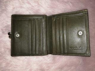Agnes b voyage leather wallet purse