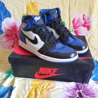 Air jordan 1 high hi hyper royal repaint angelus size 44 cod malang