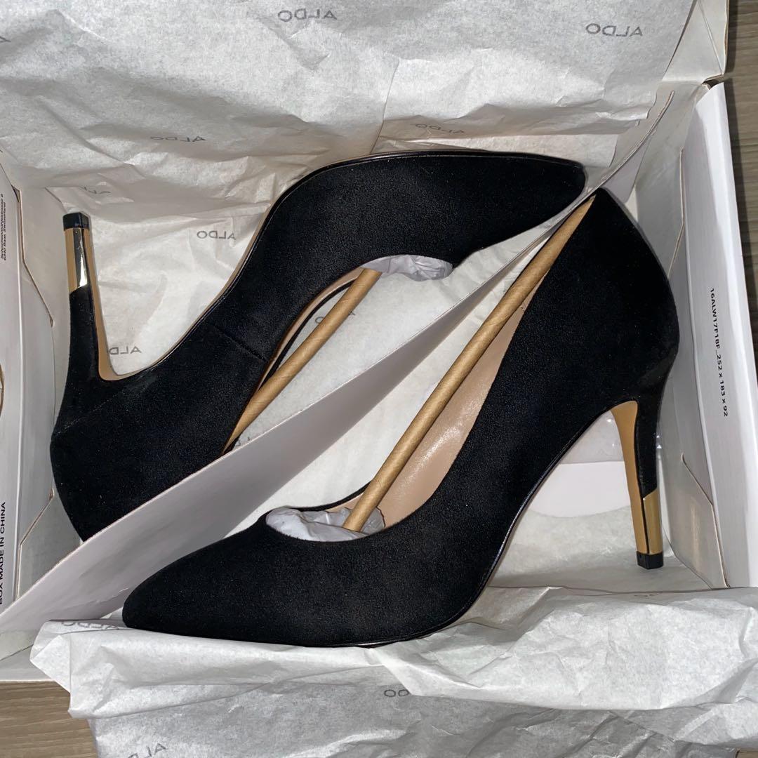 Aldo gold pumps store