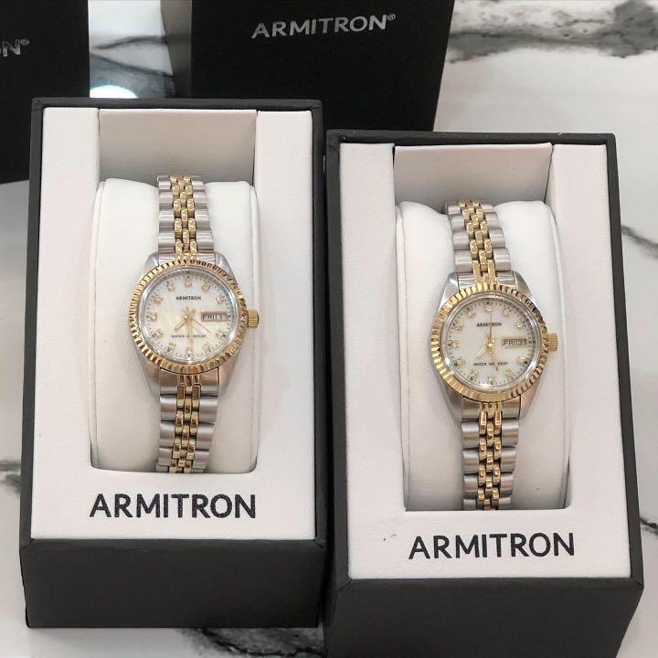 Armitron mother of pearl watch sale