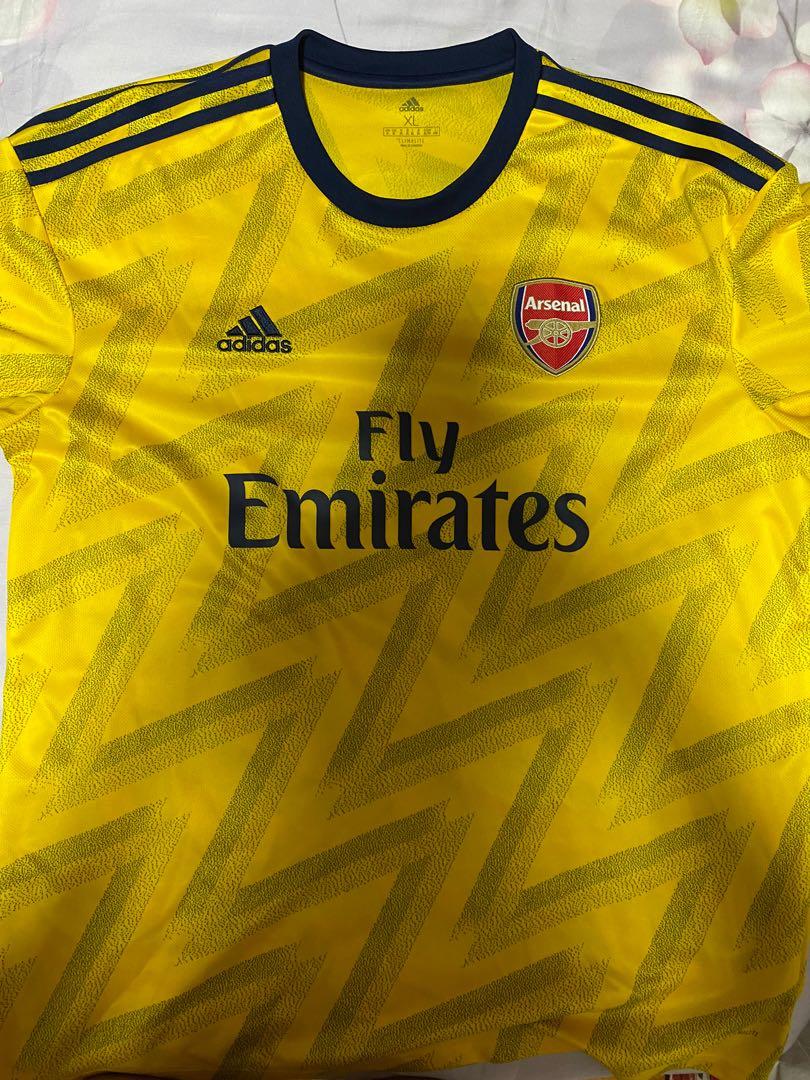 arsenal authentic away shirt