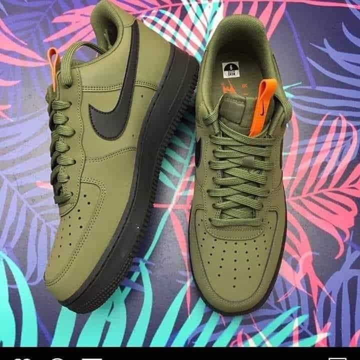 nike air force 1 army green