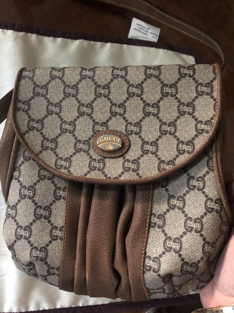 Vintage gucci sales plus bag